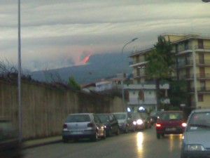 10/05/2008 Etna Eruption in Valle del Bove