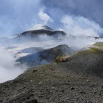 Vents of eruptive fissure at 2800m (2009)