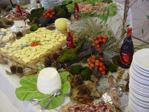 Special buffet at Hotel Corsaro