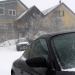 Snow on Etna at Hotel Corsaro