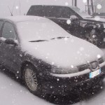 Etna - Seat Leon Cupra e neve