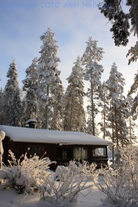 Finland winter by Ahti Heikkilä