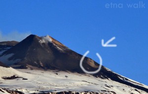 Etna Walk - activity on Pit Crater