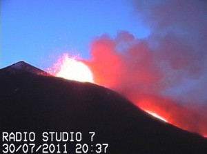 Henning Pit Crater webcam