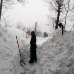 Snow on Etna