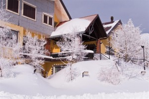 Hotel sulla neve sull'Etna a Nicolosi