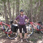 Mountain bike on Etna