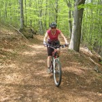 Mountain bike on Etna