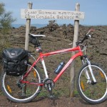 Mountain bike on Etna