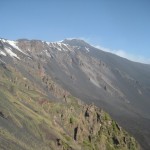 Mountain bike on Etna
