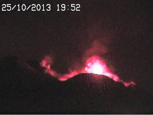 Eruption Etna 251013