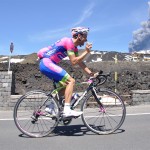 Michele Scarponi sull'Etna