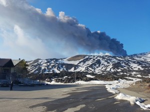 Ten injuried on Etna, today